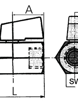 RIEGLER Mini-Kugelhahn  16,66 mm G 3/8 ″ ( 4163000276 )