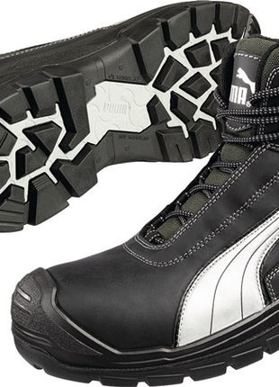 Bottes de sécurité PUMA Cascades Mid taille 46 noir/blanc ( 4300700276 )