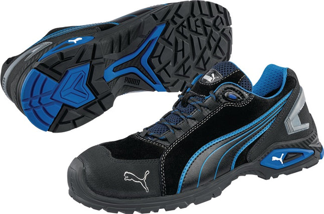 PUMA scarpa di sicurezza Rio Black Low taglia 41 nero/blu ( 4300700401 )