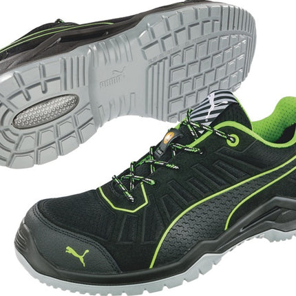 PUMA scarpa di sicurezza Fuse TC Green Low taglia 40 nero/verde ( 4300700450 )