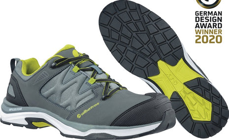 Buty ochronne ALBATROS ULTRATRAIL GREY LOW rozmiar 39 szary/combi ( 4300700599 )