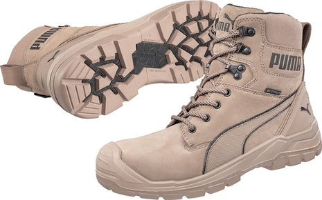 PUMA stivali di sicurezza CONQUEST STONE HIGH taglia 44 stone ( 4300700626 )