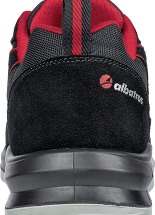 ALBATROS Zapato de trabajo CLIFTON ST LOW talla 46 negro/rojo (4300700676)