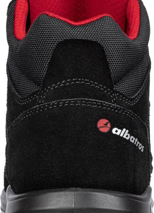 ALBATROS Sicherheitsstiefel CLIFTON MID Größe 41 schwarz/rot ( 4300700681 )