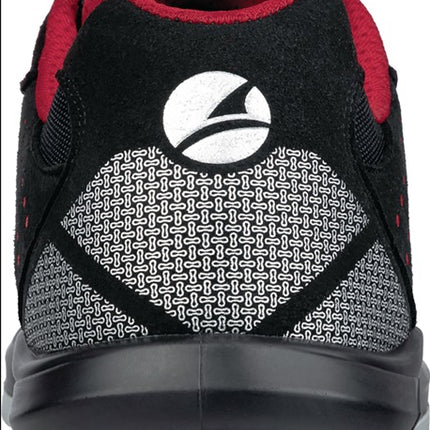 ALBATROS scarpa di sicurezza GRID LOW taglia 40 nero/rosso ( 4300700700 )
