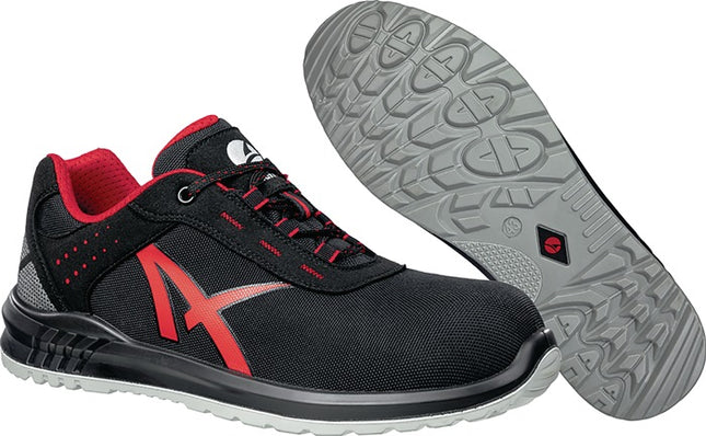 ALBATROS scarpa di sicurezza GRID LOW taglia 42 nero/rosso ( 4300700702 )