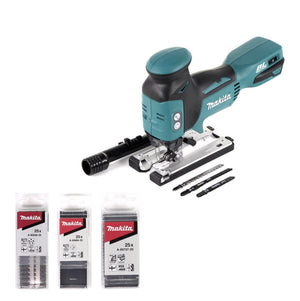 Makita DJV 181 Z Akku Pendelhubstichsäge 18V Brushless Solo + 81x Sägeblatt - ohne Akku, ohne Ladegerät