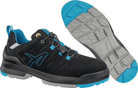 ALBATROS safety shoe FASTPACK LOW size 44 black/blue ( 4300700814 )