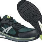 ALBATROS scarpa di sicurezza AER58 GREEN LOW taglia 42 nero/verde ( 4300700852 )