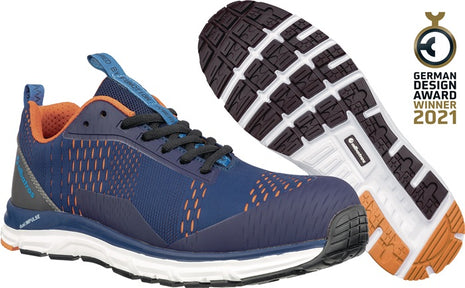 ALBATROS Chaussures de sécurité AER55 IMPULSE BLUE LOW Taille 40 bleu/orange ( 4300700860 )