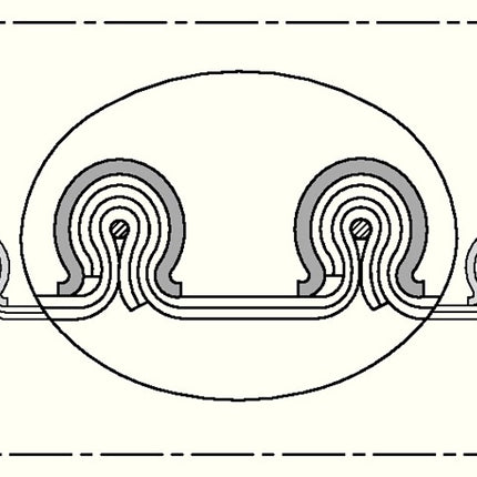 Tubo di aspirazione e soffiaggio NORRES CP HYP 450 Ø interno 50-51 mm ( 4501400401 )