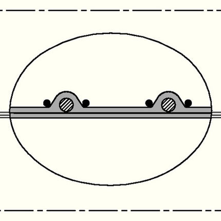 NORRES Absaug- und Gebläseschlauch SIL 391 TWO Innen-Ø 108 mm ( 4501400670 )