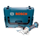 Bosch GWS 18 V-Li 115 mm Akku Winkelschleifer Solo in L-Boxx ( 060193A304 ) + 25 x Bosch Trennscheibe für Metall - 115 x 22,23 mm, gekröpft ( 2608600005 ) - Toolbrothers