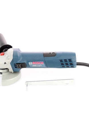 Bosch GWS 7-115 E 720W Winkelschleifer 115 mm Scheibendurchmesser ( 0601388201 ) + 25 x Bosch Trennscheibe für Metall - 115 x 22,23 mm, gekröpft ( 2608600005 ) - Toolbrothers