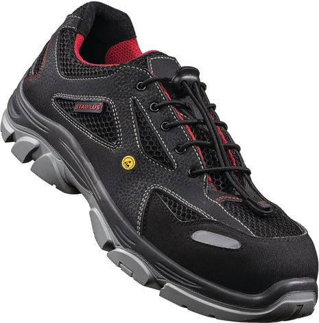 STABILUS chaussure de sécurité THILO LOW taille 42 noir/rouge (4703000072)