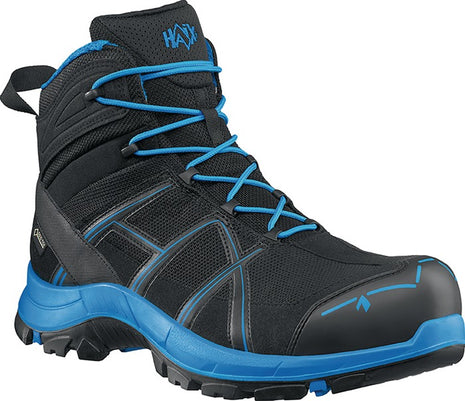 HAIX Sicherheitsstiefel BE Safety 40.1 Mid Größe 8 (42) schwarz/blau ( 4721000039 )