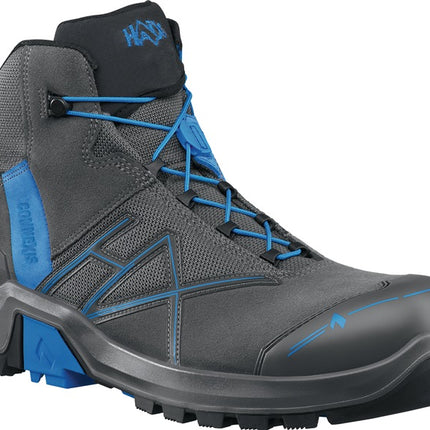 HAIX Sicherheitsstiefel Connexis® GTX mid Größe 11 (46) grau/blau ( 4721000536 )