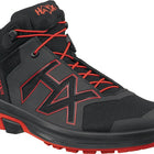 HAIX Freizeitschuh CONNEXIS Go GTX mid Größe 9,5 (44) schwarz/rot ( 4721000714 )