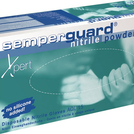 SEMPERMED Guanti monouso SEMPERGUARD NITRIL XPERT SEMPERMED taglia 9-10 blu ( 8000140618 )
