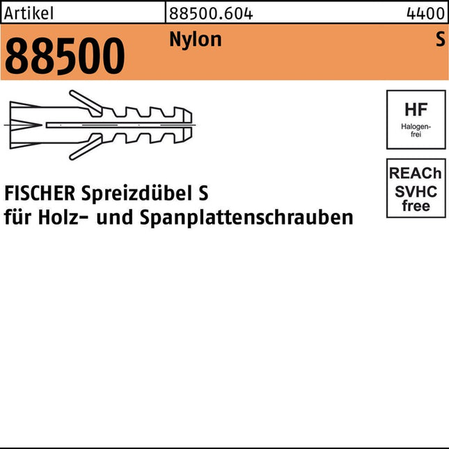 FISCHER Duebel S D6xL30mm 8000257905  1 - toolbrothers
