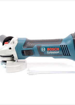 Bosch GWS 18-125 V-LI Akku Winkelschleifer 18V 125mm + L-Boxx (060193A308) + 25 x Bosch Trennscheibe für Metall, gekröpft (2608600221) - Toolbrothers