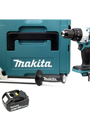 Makita DHP 481 M1J 18 V Akku Schlagbohrschrauber Brushless 115 Nm im Makpac + 1 x BL 1840 B 4,0 Ah Akku - ohne Ladegerät - Toolbrothers