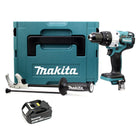 Makita DHP 481 M1J 18 V Akku Schlagbohrschrauber Brushless 115 Nm im Makpac + 1 x BL 1840 B 4,0 Ah Akku - ohne Ladegerät - Toolbrothers