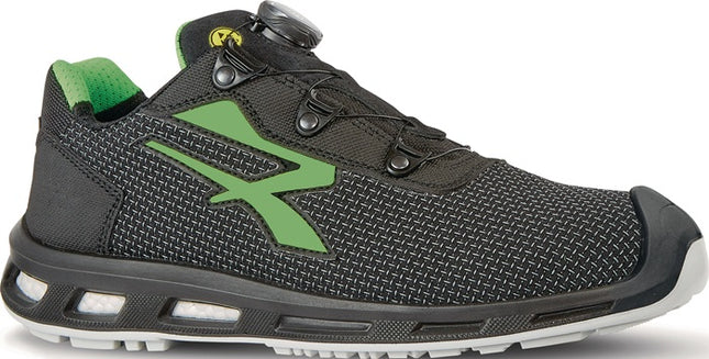 U.POWER scarpa di sicurezza RedLion MONSTER taglia 46 nero/verde ( 8000419845 )
