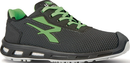 U.POWER scarpa di sicurezza RedLion STRONG taglia 46 nero/verde ( 8000419867 )