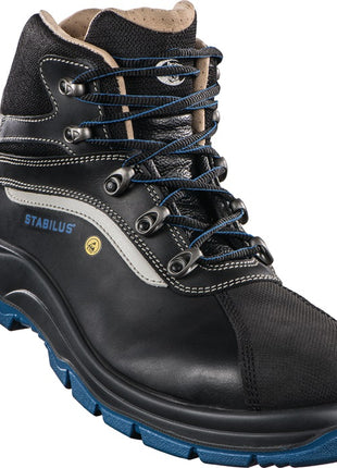 STABILUS Sicherheitsstiefel SPARTACUS MID Größe 40 schwarz/blau ( 8000468765 )