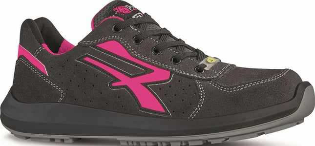 U.POWER scarpa di sicurezza da donna RU20156 ELECTRA taglia 39 nero/rosa ( 8000477263 )