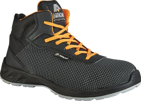 AIMONT Sicherheitsstiefel Diamont AVANGER Größe 44 schwarz/orange ( 8000477690 )