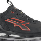 U.POWER scarpa di sicurezza TUCKER misura 45 nero/rosso ( 8000488435 )