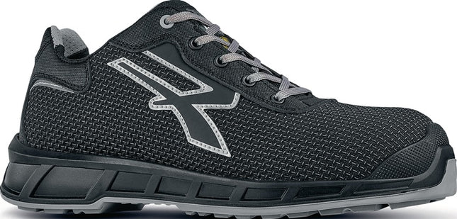 U.POWER scarpa bassa di sicurezza Jackson taglia 42 nero/grigio ( 8000489022 )