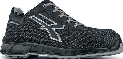 U.POWER scarpa bassa di sicurezza Jackson taglia 46 nero/grigio ( 8000489026 )