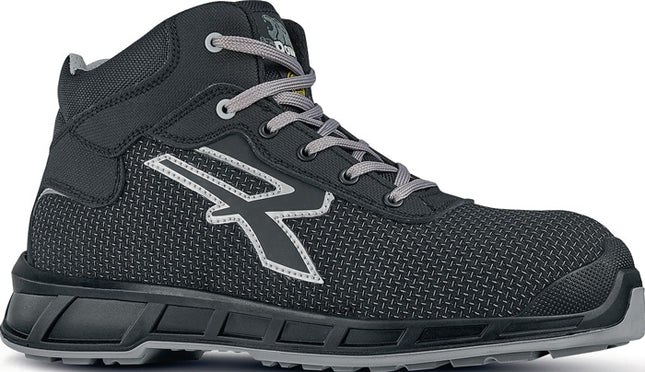 U.POWER stivali di sicurezza Morrison taglia 46 nero-grigio ( 8000489036 )