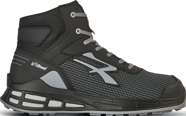U.POWER stivali di sicurezza Fantom taglia 40 nero-grigio ( 8000490010 )