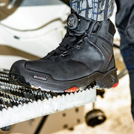 BAAK stivali di sicurezza Braxton taglia 44 nero/rosso ( 8000600320 )