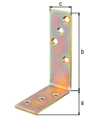 Ángulo de haz GAH L120x80 mm ancho 35 mm (8001889054)