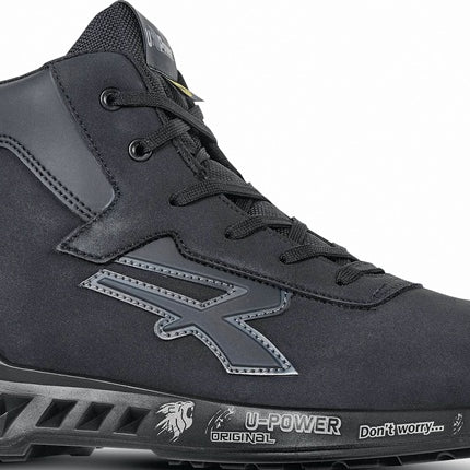 U.POWER stivali di sicurezza PARKER taglia 46 nero ( 8002410962 )