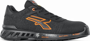 Chaussures de sécurité U.POWER BRUCE taille 40 noir/orange ( 8002410991 )