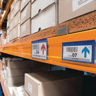 DURABLE Etikettentasche  B150xH67mm blau ( 9000451001 )