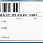 EICHNER Etikettentasche  B220xH80mm ( 9000451045 )