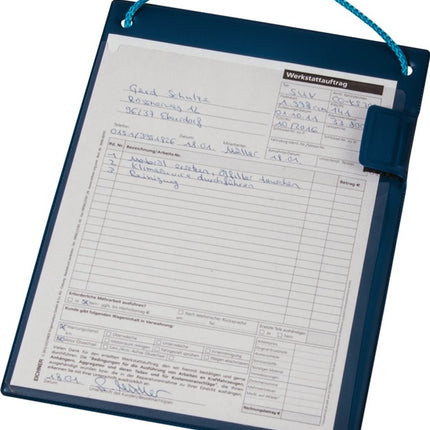 Borsa d'ordine EICHNER con chiusura a velcro, cordino e tasca ( 9000451236 )