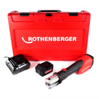 Rothenberger ROMAX 4000 Basic Set Akku Pressmaschine 18V + 1x Akku 4,0Ah + Ladegerät + Koffer ( 1000001840 ) - Toolbrothers