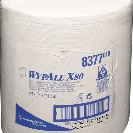 KIMBERLY-CLARK Panno per pulire WYPALL X80 8377 L315xL310 circa mm ( 9000469701 )