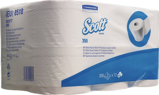 SCOTT Toilettenpapier Scott 8518 3-lagig, Kleinrollen ( 9000469718 )