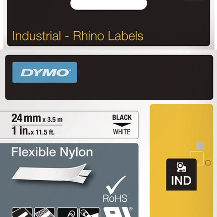 DYMO Schriftband  Bandbreite 24 mm Bandlänge 3,5 m ( 9000484106 )