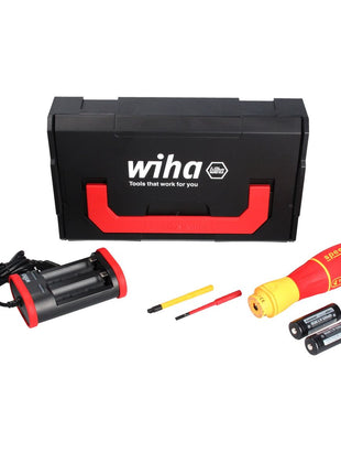 Wiha speedE II electric E-Schraubendreher 7 tlg. ( 44318 ) + 2x slimBit + Akku + Ladegerät + L-Boxx Mini - Toolbrothers