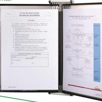 TARIFOLD Wandhalter  10 Sichttafeln ( 9000492070 )